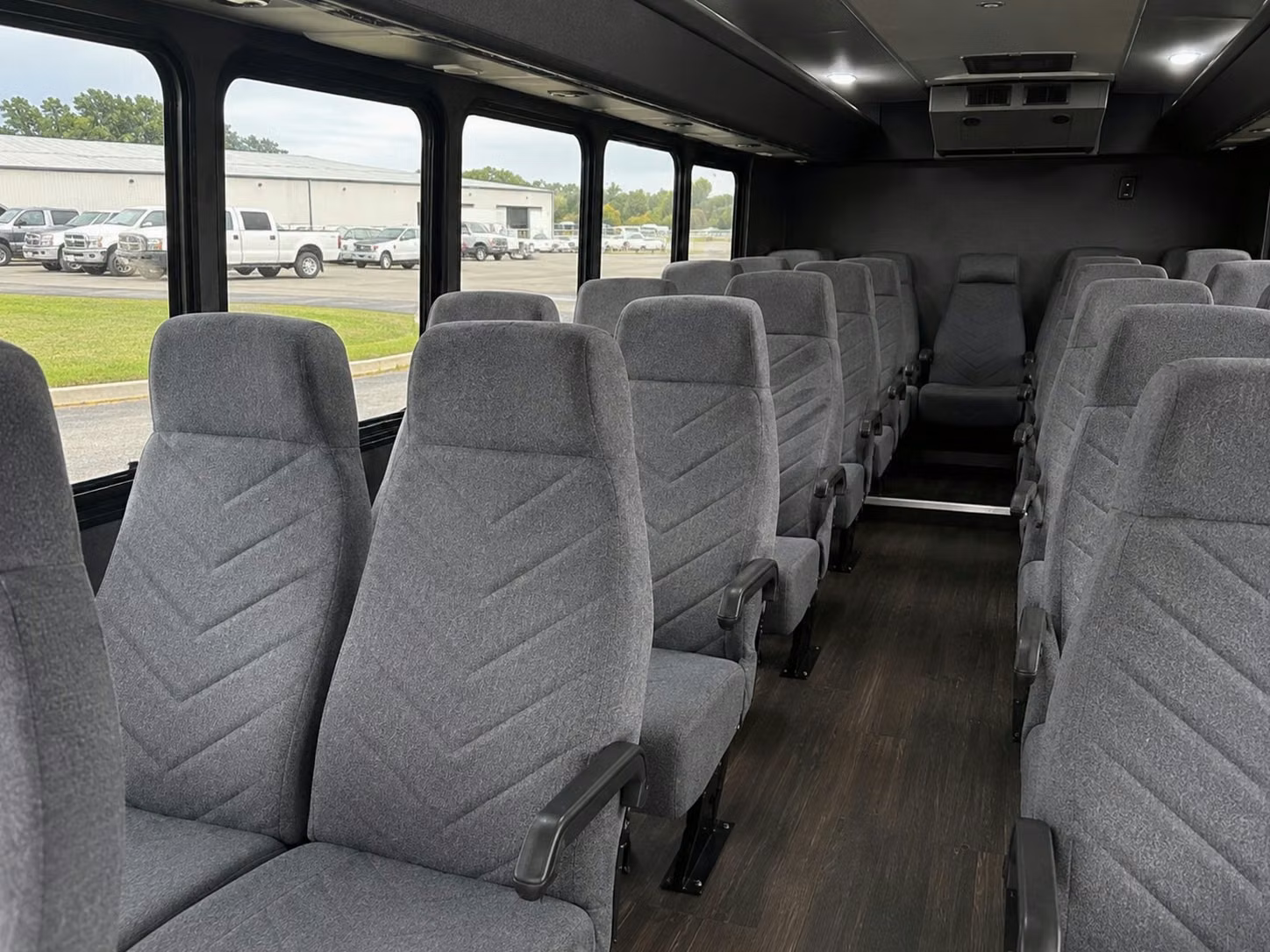 20 passenger minibus inside