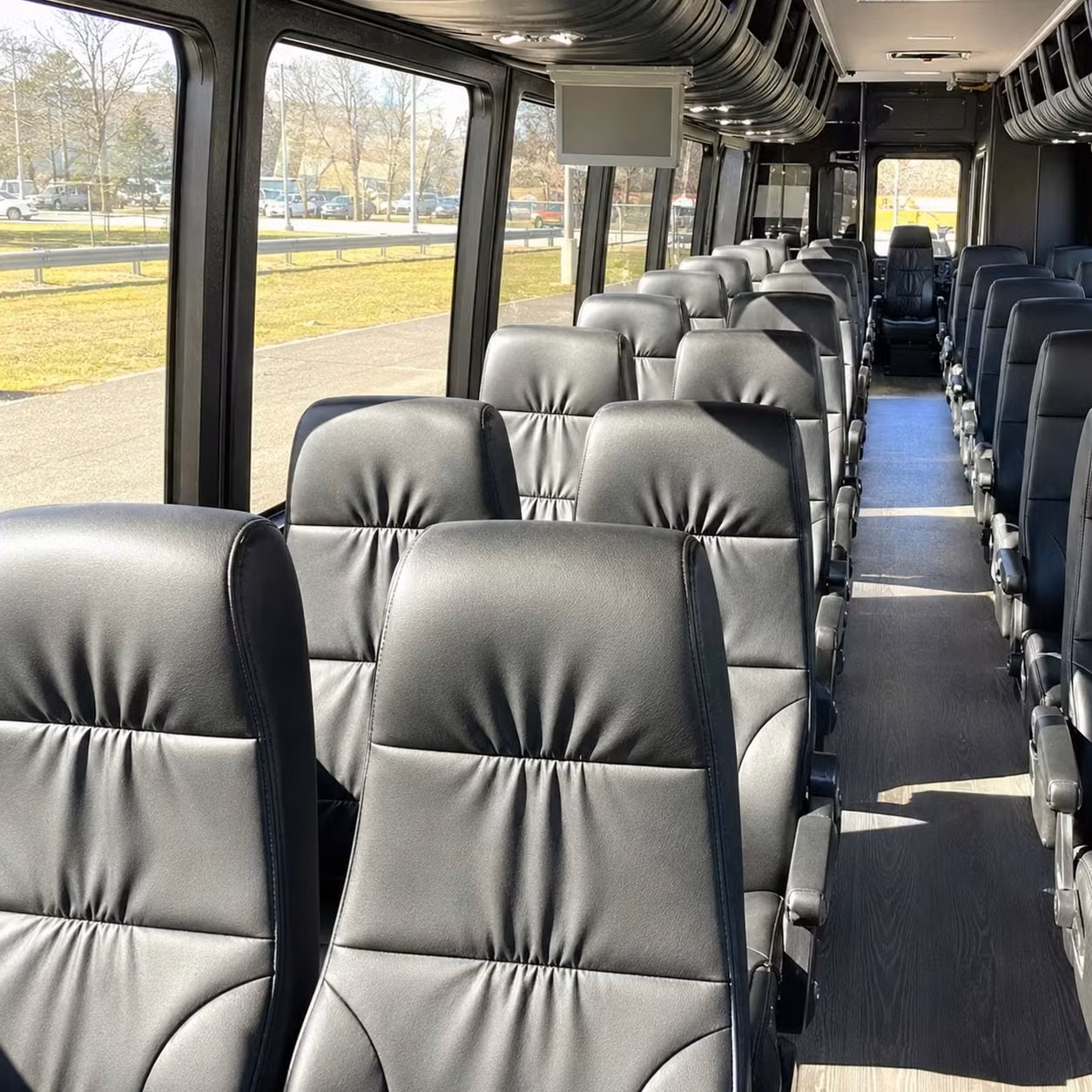 25 passenger minibus inside