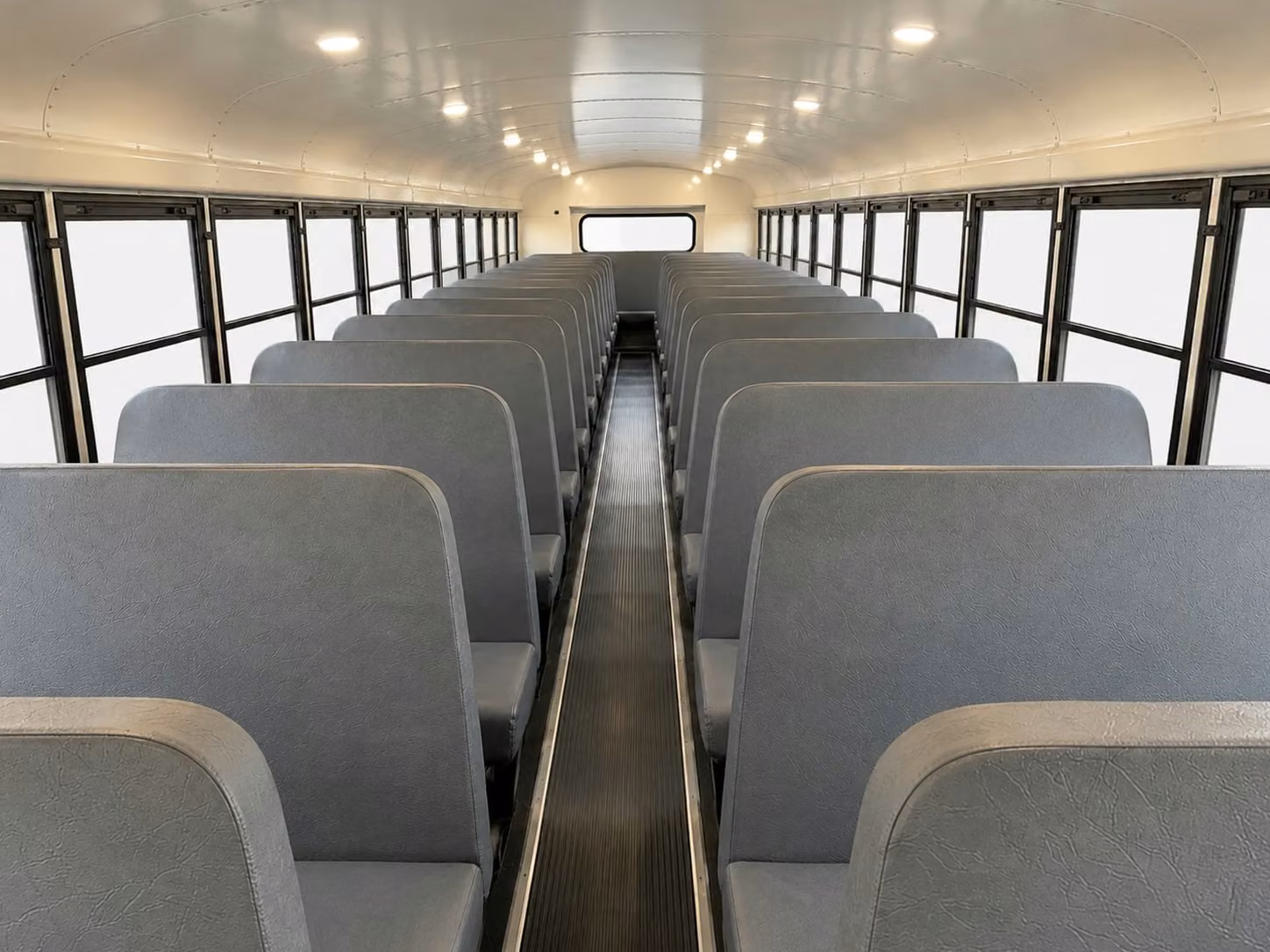 school bus interior