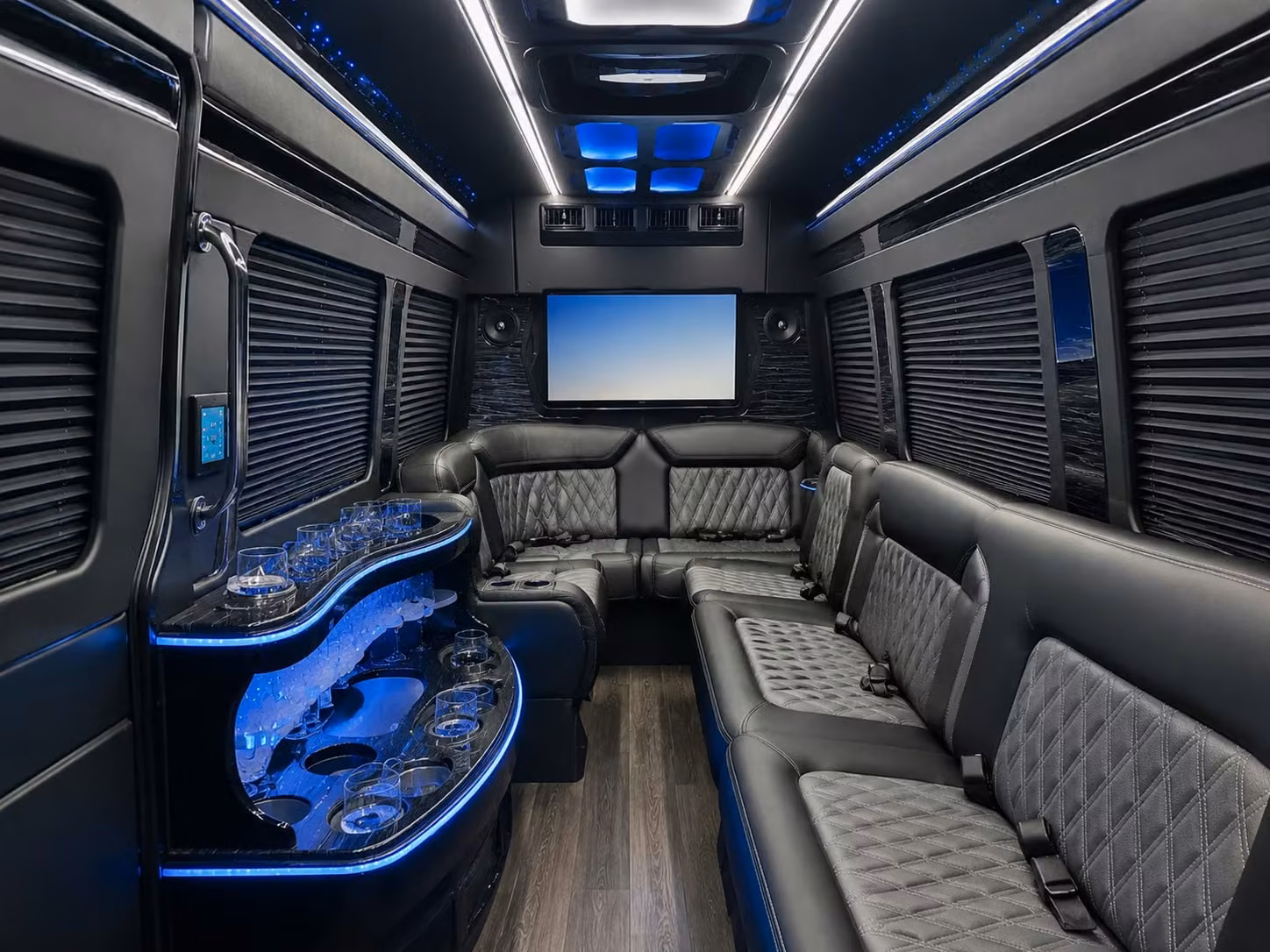 sprinter limousine inside
