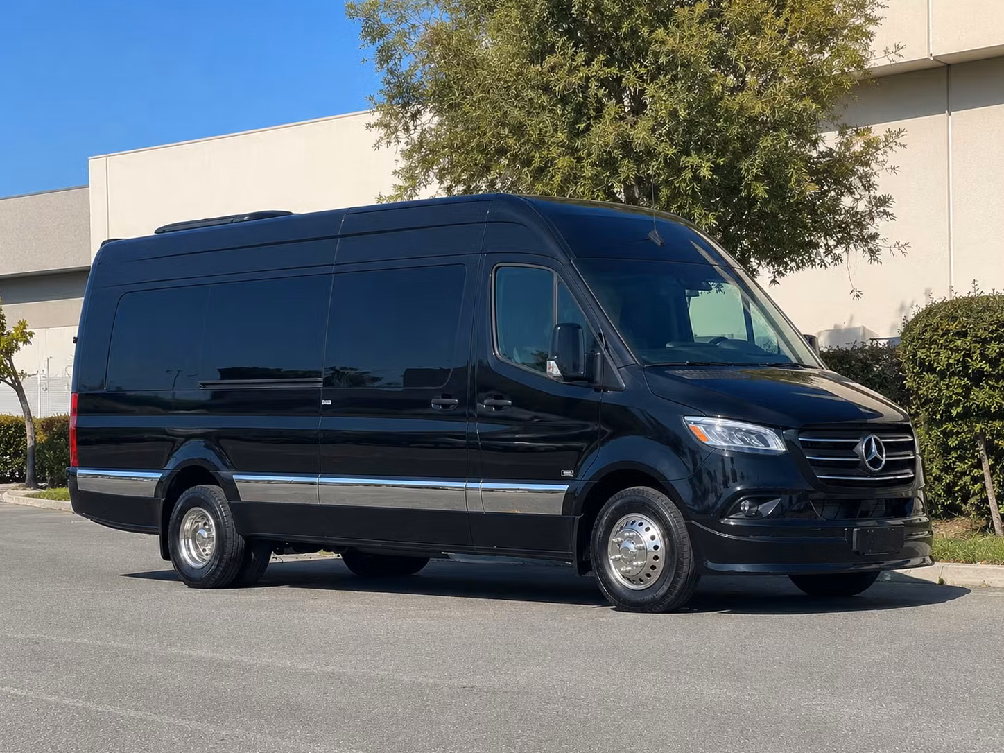 sprinter van with driver